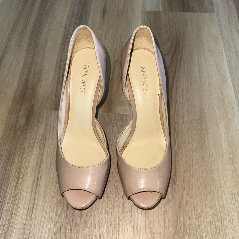 Nine West Peep Toe Heels